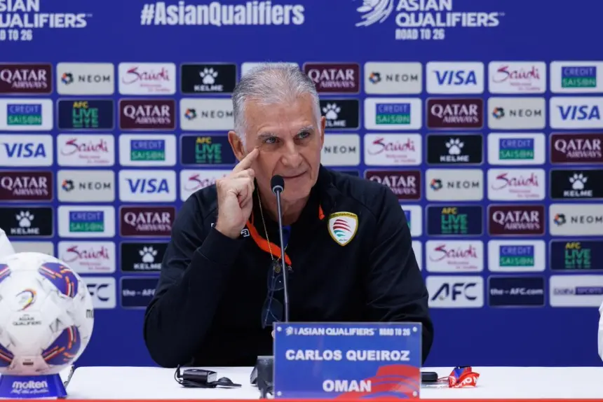 مدرب عمان كيروش يشعلها قبل مواجهة المنتخب المغربي}